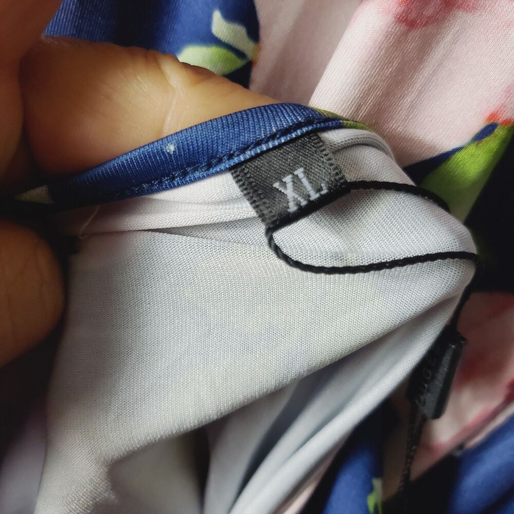 OUGES Womens' V-Neck Pattern Pocket Maxi Long Dre… - image 6